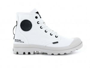 Cizme Palladium Pampa Hi Htg Supply Dama Albi | WC3795840